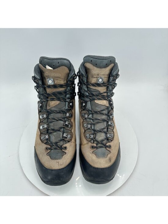 Lowa Caminos GTX Men Size 9.5 Brown Black Leather Vibram Sole Hiking Shoes main image 4